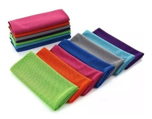 Toalla Microfibra Cool Towel Refrescante Deporte Fitness