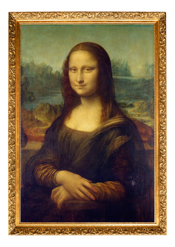 Laminas Imprimibles Arte Deco Leonardo Da Vinci Mona Lisa