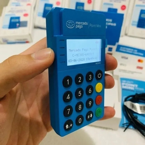 Maquininha Passa Cartão Com Chip Mini Point Maquina Credito