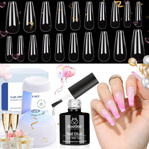 Beetles Gel Polish Kit De Uñas De Gel Para Uñas Y Pegamento