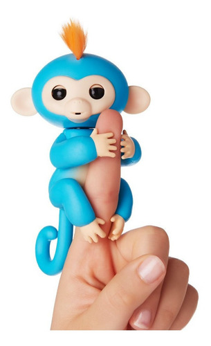 Monito Fingerlings Baby Monkey Boris Interactivo Bebe Wowwee