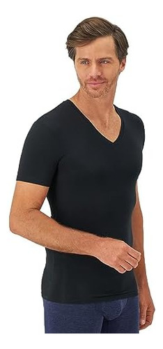 Remera Hanes Ultimate Perfect Flex Con Cuello En V