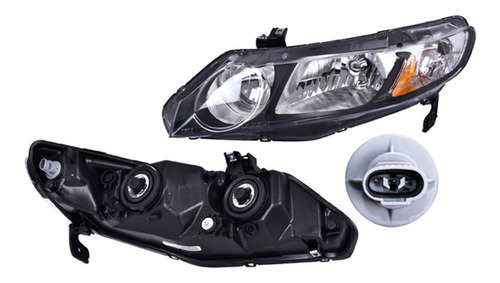 Faro (de Calidad) Honda Civic 06-11 Depo