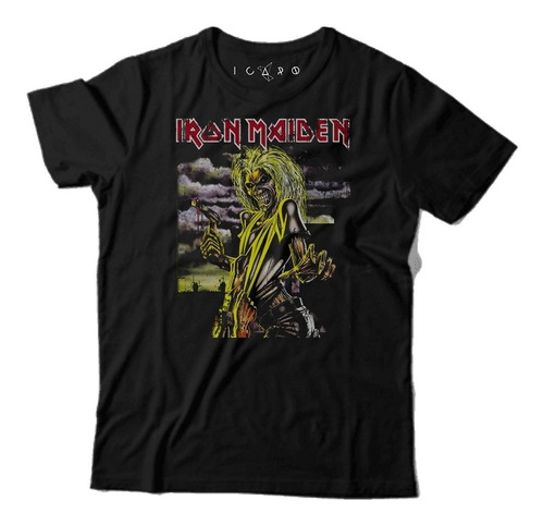 Remera Iron Maiden 100% Algodon Icaro Remeras Local  