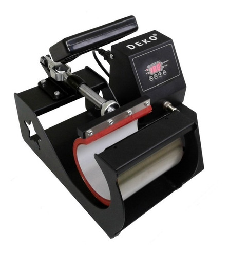 Imagem 5 de 6 de 2 Em 1 Prensa Termica Digital Caneca Copo Long Drink 110v
