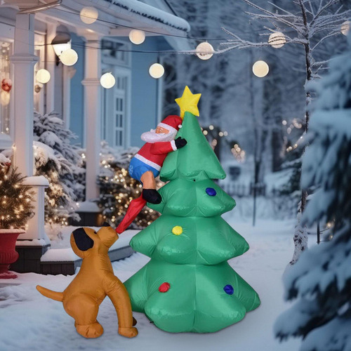 Decoraciones Navideñas Inflables Para Exteriores, Estilo B Y