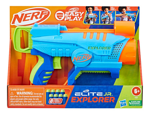 Juguete Lanzador Blaster. Nerf. Jr Explorer P/ Niños +6 2023