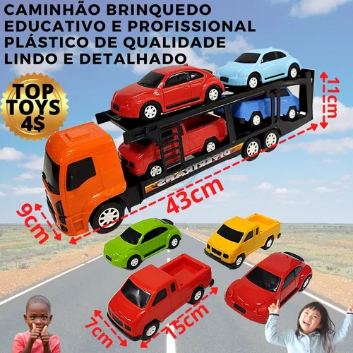 Caminhão Cegonha Cegonhera Brinquedo Carreta Carrinho