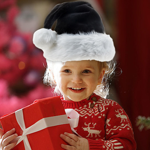 . Sombrero De Navidad Sombreros De Papá Noel Gorro Grueso