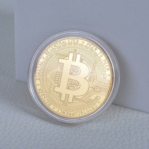 Imagen 4 de 10 de Bitcoin Moneda Fisica Criptomoneda De Coleccion Crip000066