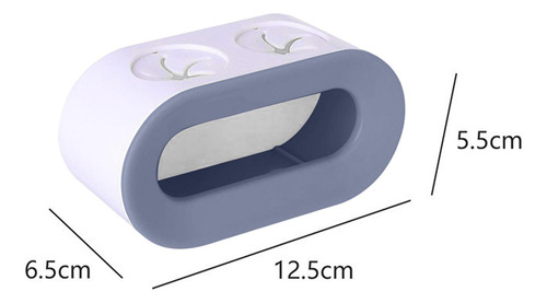 4 Paquete De 2-4 Soportes Para Cepillos De Dientes 4 Piezas