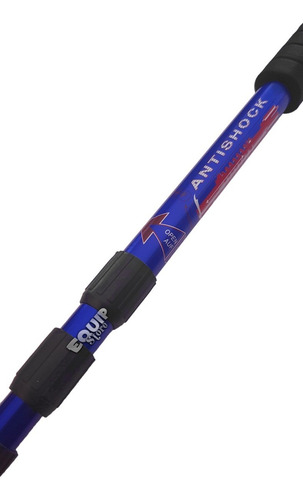 Imagen 5 de 7 de Baston Palo Trekking Telescopico Aluminio Recto Sin Envio
