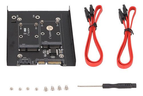 Tarjeta Adaptadora Dual Msata Ssd A Dual Sata3 De Lectura Rá