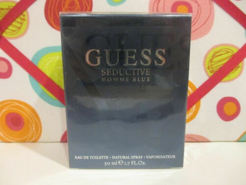 Guess ~ Seductive Homme Blue Eau De Toilette Spray ~ 1.7...