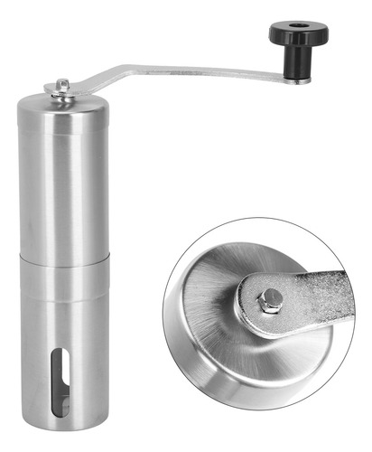 Molinillo Portátil De Acero Inoxidable Manual Para Café