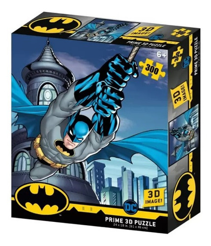 Rompecabezas Puzzle 300 Piezas Batman Soaring 3d Pr