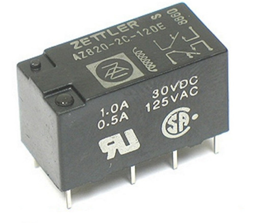 Rele Dip Relay Telefonia Señalizacion 2 Amp 12v 2 Inversores