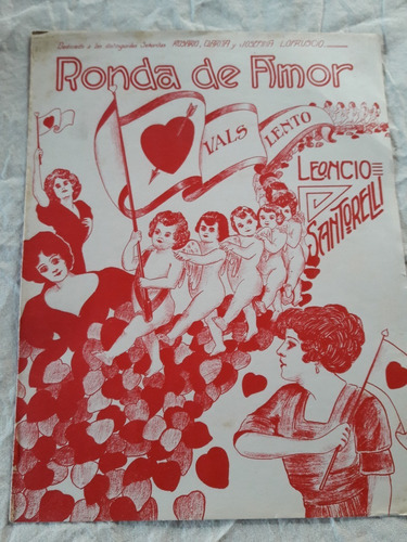 Partitura - Ronda De Amor - Vals Lento - Leoncio Santorelli