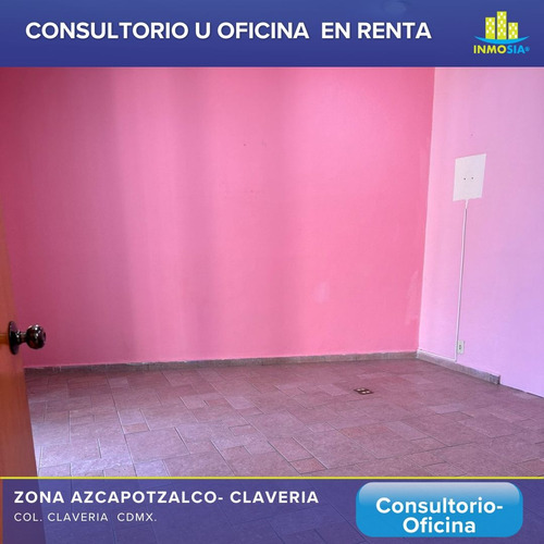 Consultorio En Renta En Col. Claveria, Azcapotzalco, Cdmx.