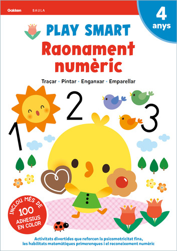 Livro Fisico -  Play Smart Raonament Numèric 4 Anys