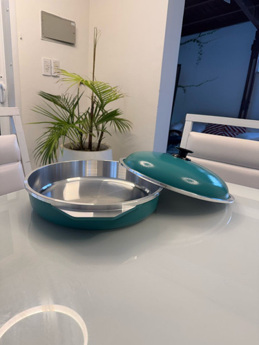 Paellera Sarten Doña Tina Sin Antiadherente Cod. 400 Aqua