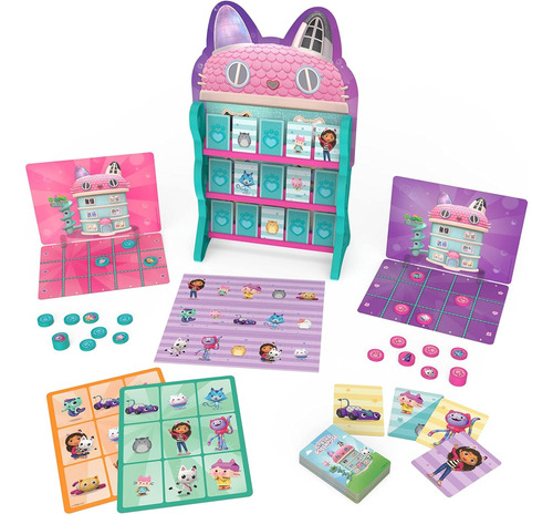 Cuartel De Juegos Clasicos De Gabby's Dollhouse 8 En 1