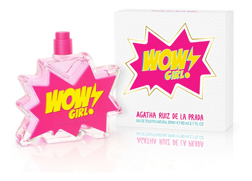 Perfume Agatha Ruiz De La Prada Wow Girl Woman Edt 80ml