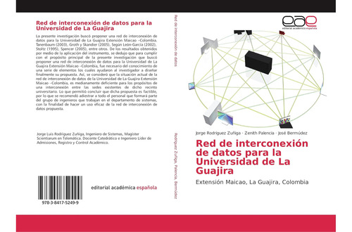 Libro: Red De Interconexión De Datos Para La Universidad De 