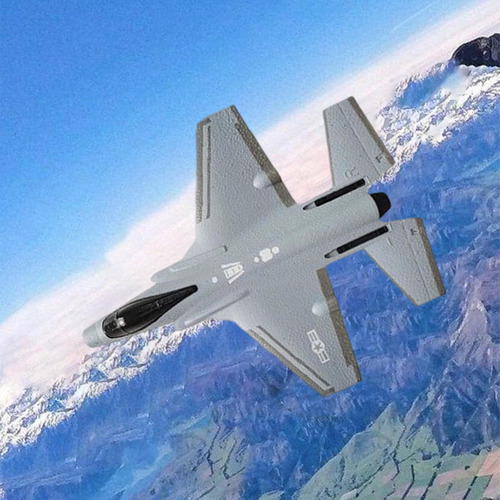 Avión Rc De 4 Canales De 2,4g, Aviones De, Avión F35 Gris