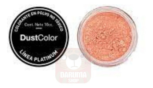 Imagen 2 de 4 de Colorante En Polvo Platinum Rose Gold Colorante Dust Color