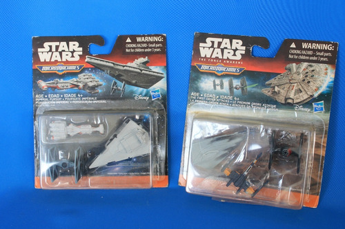 Lote Micromachines Star Wars The Force Awakens Hasbro (Usado)