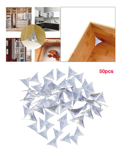 5 X 2-6pack 50 Piezas Tapones Antipolvo Triangulares