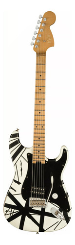 Guitarra Evh Eddie Van Halen Frankenstein Striped Series Black White