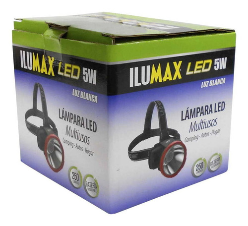 Head Lamp Led 5w Recargable Luz Blanca