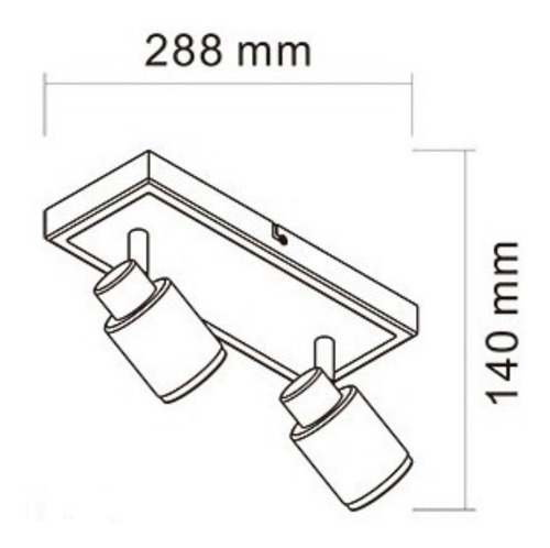 Aplique 2 Luces Candil Julita Pared Techo Living Baño Diseño
