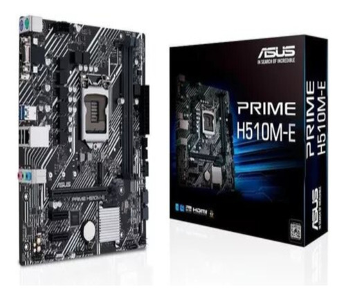 Placa Mãe Asus Prime H510m-e Micro S1200 G10/g1 Ddr4 Usada