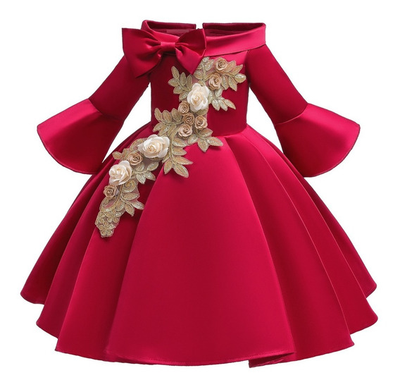 Vestidos De Nina Elegantes Rojo | MercadoLibre 📦