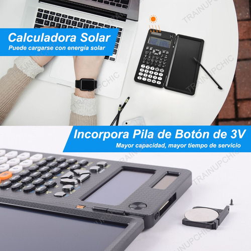 Calculadora Científica 417 Funções + Tablet De Escrita