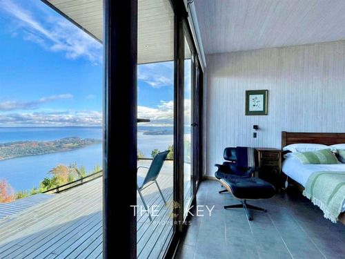 Espectacular Casa Arquitectura Modular Vista Lago Ranco