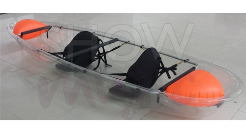 Imagen 7 de 10 de Kayak Transparente 2 Personas Envio Mismo Dia C/accesorios