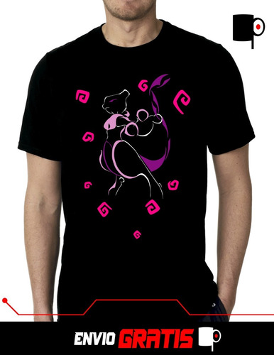 Playera Pokemon Mewtwo