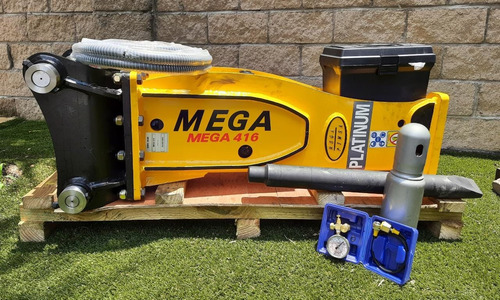 Martillo Hidráulico Mega 416 Para Retroexcavadora
