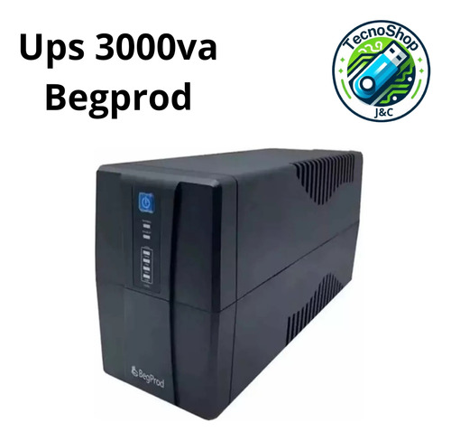 Ups 3000va 1800w 8 Tomas 4 Bateria 9a