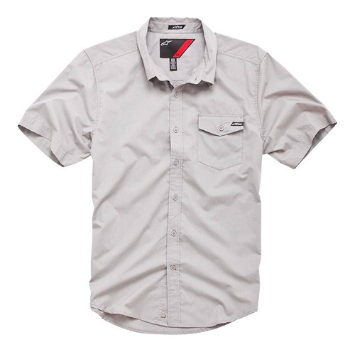 Camisa Manga Corta - Bloc Out - Alpinestars Casual Moto 