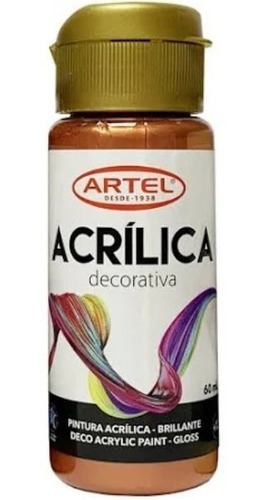 Pintura Acrilica Artel Metalica 60ml