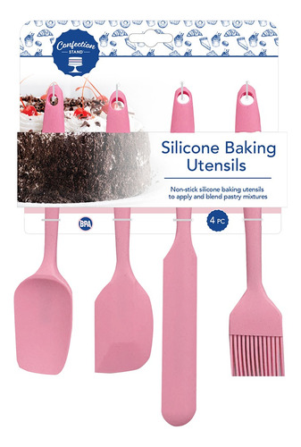 Utensillos De Repostería Set X4 Silicona