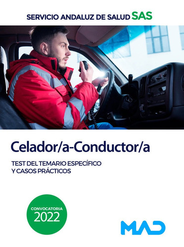 Libro Celador/a Conductor/a Servicio Andaluz Salud. Test ...