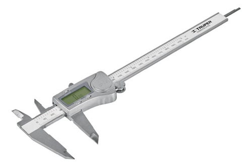 Calibrador Vernier Digital Std Y Mm Truper Acero Inox De 6''