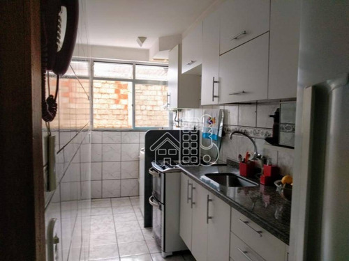 Apartamento Com 2 Dormitórios À Venda, 60 M² Por R$ 270.000,00 - Fonseca - Niterói/rj - Ap4047