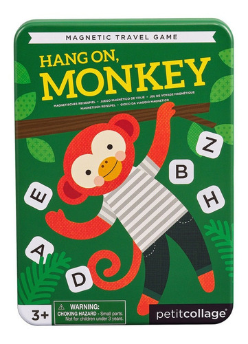 Juego Para Niños Petit Collage Magnetic Hang On Monkey